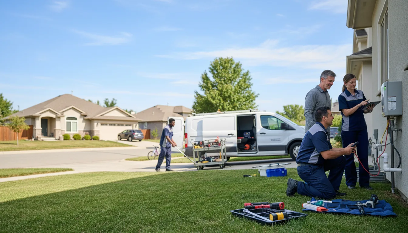 Tankless water heater service in Sanderson, TX